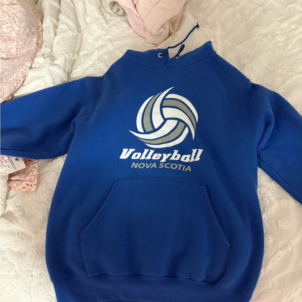 Champion Blue Athletic Hoodie